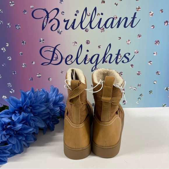 ❄️LACE UP MICROSUEDE BOOTS - Picture 6 of 11